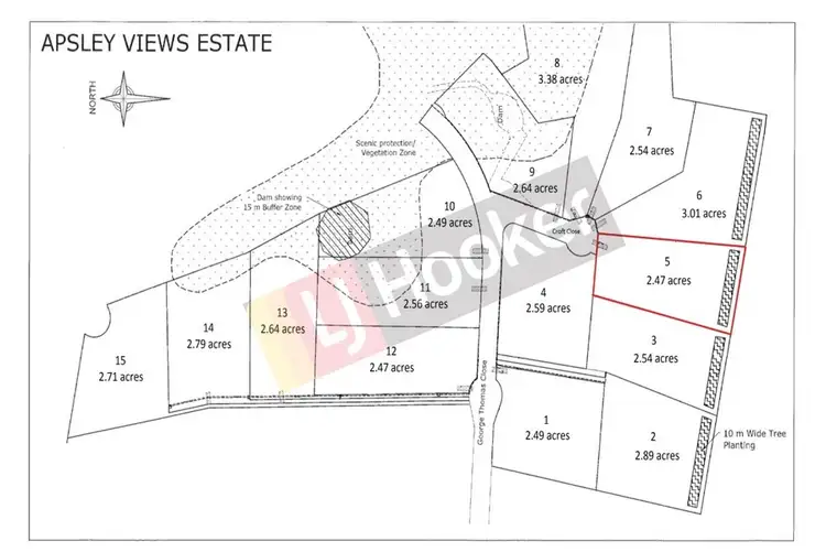 Fifth view of Homely land listing, Lot 5 Croft Close, The Lagoon NSW 2795