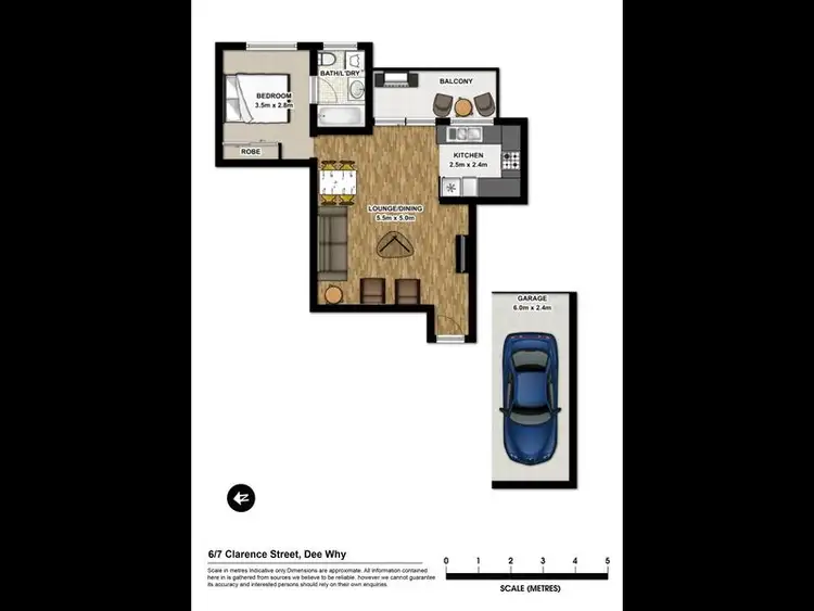 Fifth view of Homely unit listing, 6/7-9 Clarence Avenue, Dee Why NSW 2099