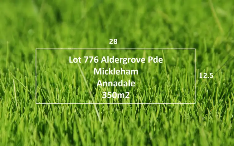Main view of Homely land listing, LOT 777 Aldergrove Parade, Mickleham VIC 3064