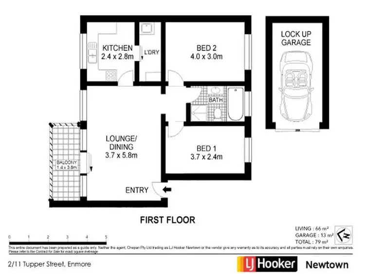 Fifth view of Homely unit listing, 2/11 Tupper Street, Enmore NSW 2042