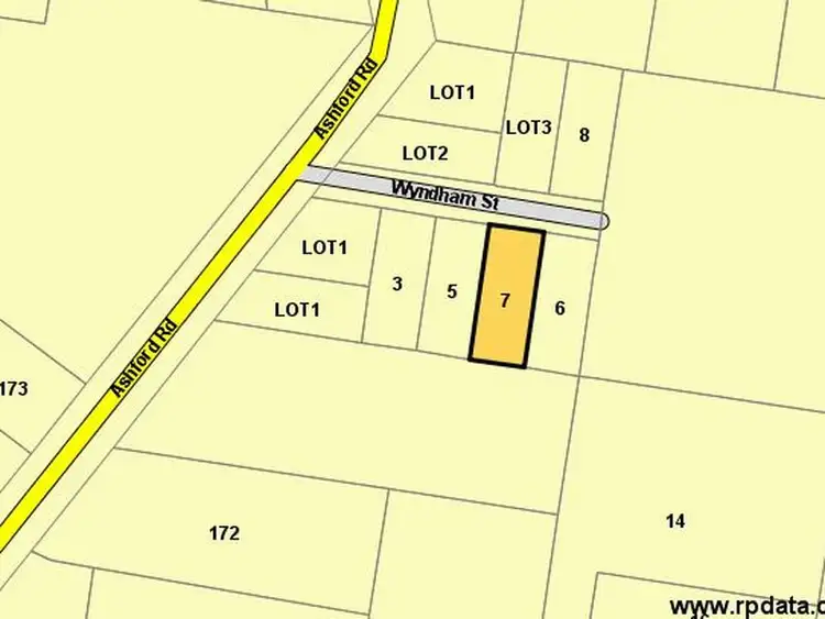 Second view of Homely land listing, 7 Wyndham Street, Inverell NSW 2360