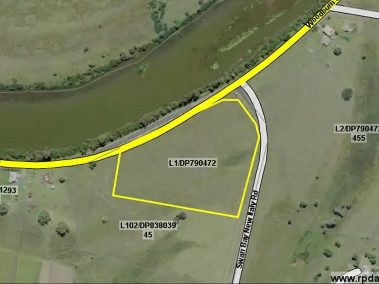 Main view of Homely land listing, Lot 1/DP790471 Swan Bay - New Italy Road, Woodburn NSW 2472