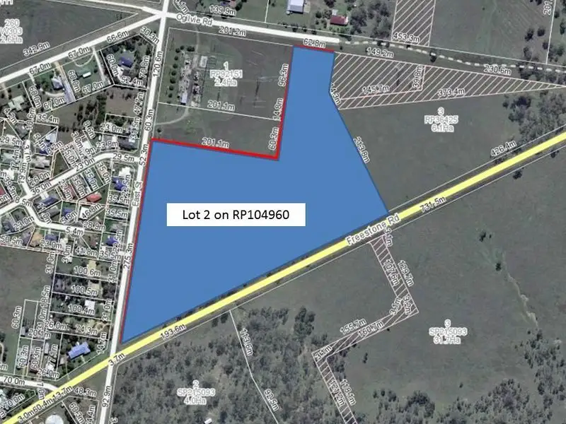 Main view of Homely land listing, Lot 2 corn Freestone and East Streets, Warwick QLD 4370