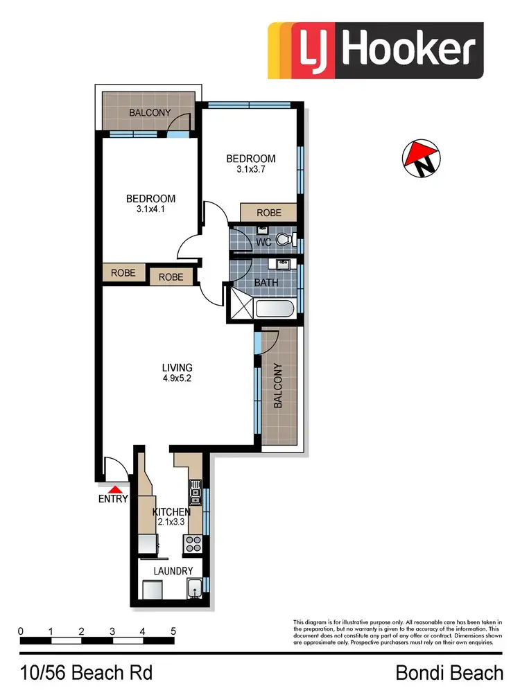 Seventh view of Homely unit listing, Apartment 10/56 Beach Road, Bondi Beach NSW 2026