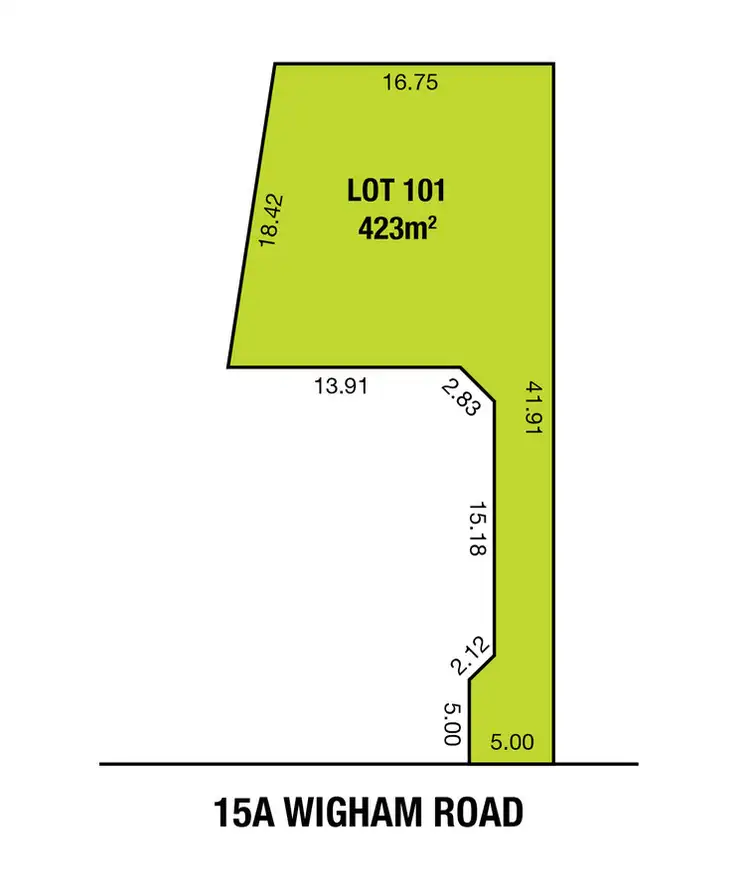 Main view of Homely land listing, 15A Wigham Road, Aldinga Beach SA 5173