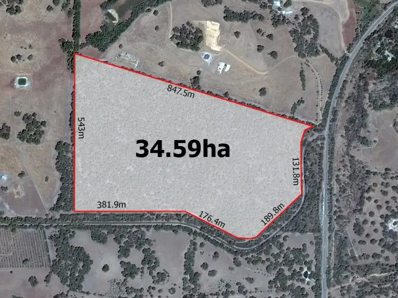 Main view of Homely land listing, 8 Berry Road, Gidgegannup WA 6083