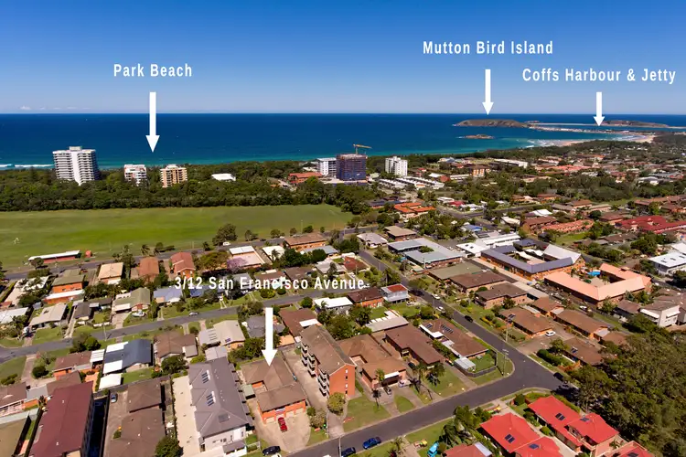 Main view of Homely unit listing, 3/12 San Francisco Avenue, Coffs Harbour NSW 2450
