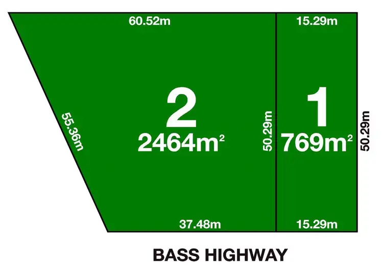 Main view of Homely land listing, 276-280 White Road, Wonthaggi VIC 3995