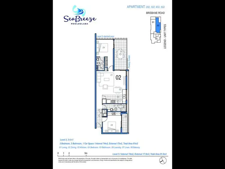 Fifth view of Homely unit listing, Unit 502/24 Brisbane Road, Mooloolaba QLD 4557