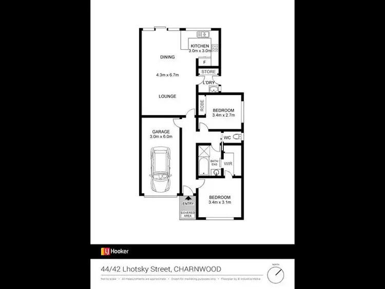 Third view of Homely terrace listing, 44/42 Lhotsky Street, Charnwood ACT 2615