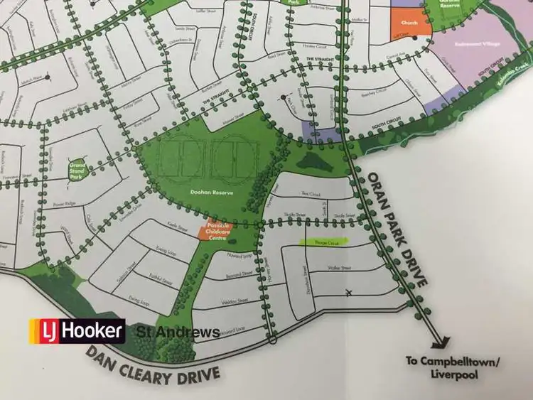 Seventh view of Homely land listing, Lot 3227 Thorpe Circuit, Oran Park NSW 2570