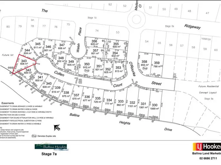 Second view of Homely land listing, 343/ Cullen Court (Stage 7a), Ballina NSW 2478