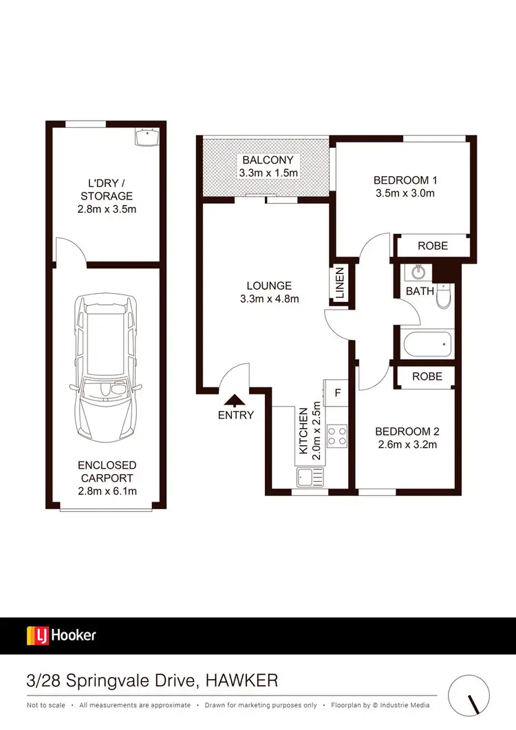 Fourth view of Homely house listing, 3/28 Springvale Drive, Hawker ACT 2614