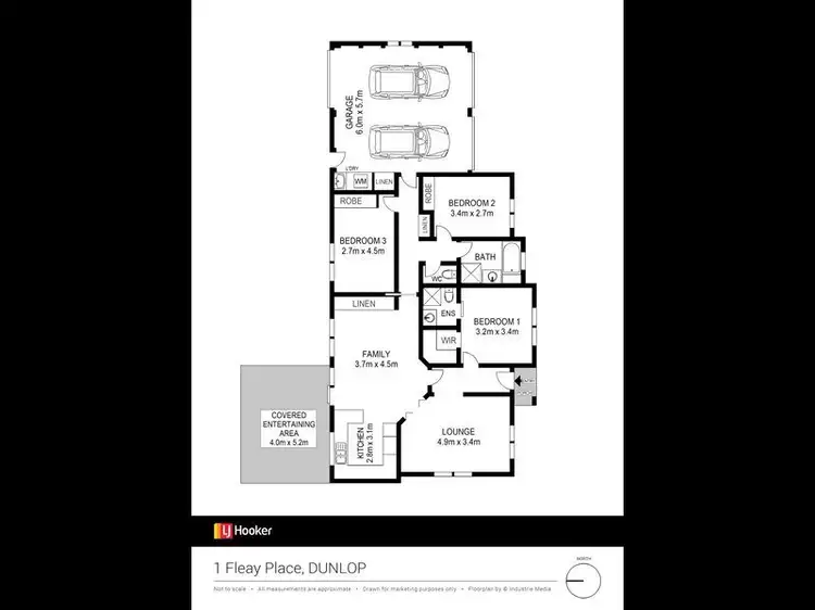 Third view of Homely house listing, 1 Fleay Place, Dunlop ACT 2615