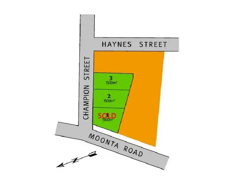 Main view of Homely land listing, Lot 2 Champion Street, Kadina SA 5554