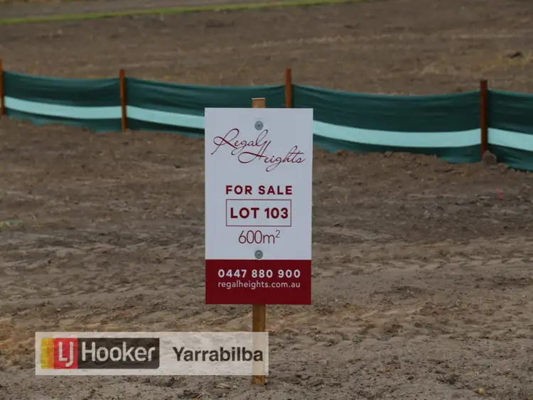 Lot 103/ Marcus Drive, Regents Park QLD 4118
