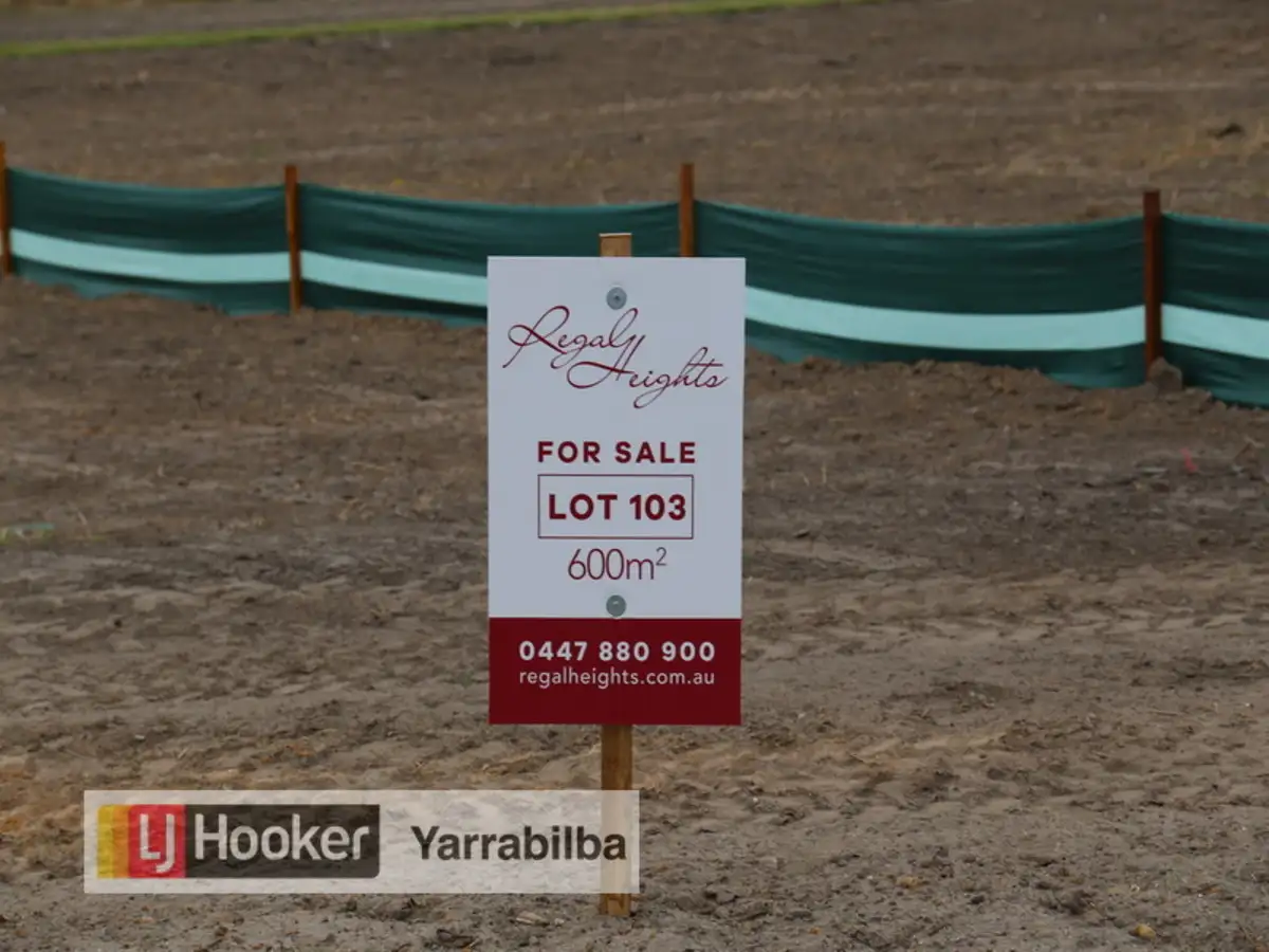 Main view of Homely land listing, Lot 103/ Marcus Drive, Regents Park QLD 4118