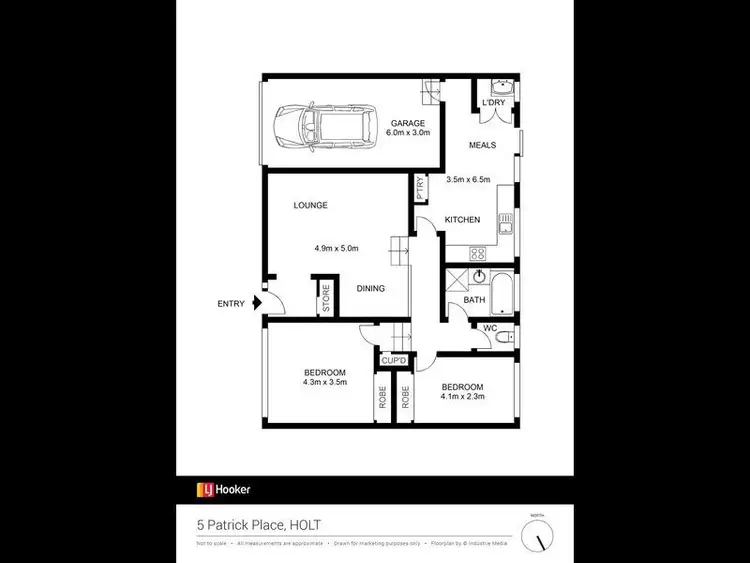 Fourth view of Homely house listing, 3/5 Paterick Place, Holt ACT 2615