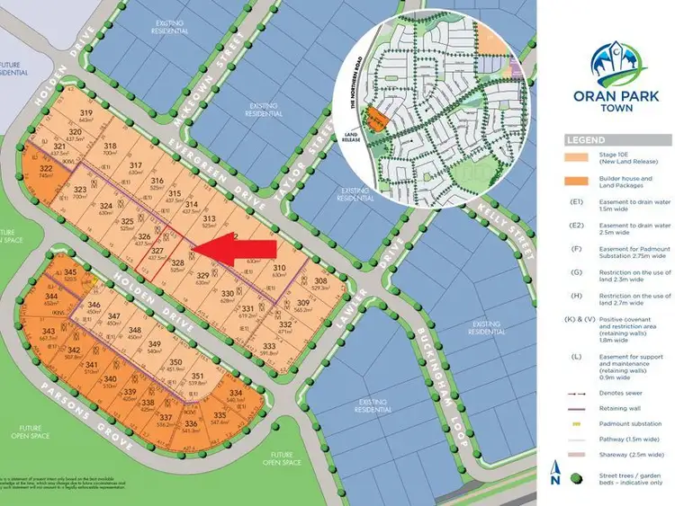 Lot 327 Holden Drive, Oran Park NSW 2570