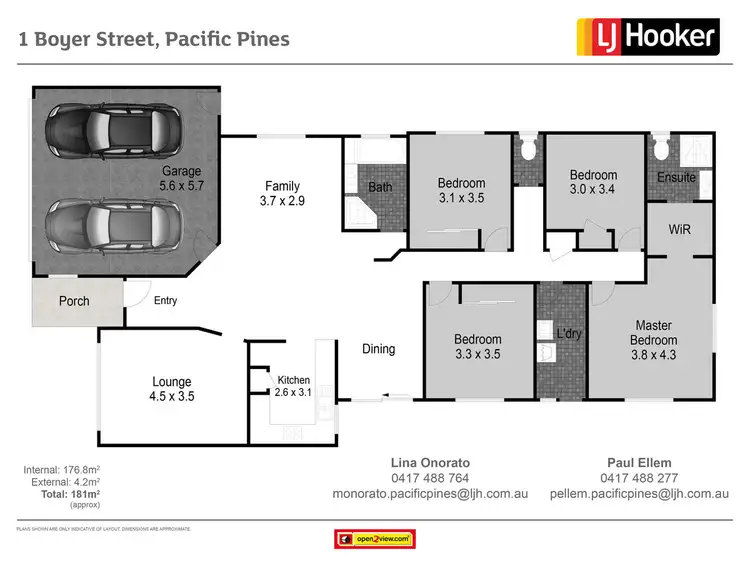 Fourth view of Homely house listing, 1 Boyer Street, Pacific Pines QLD 4211