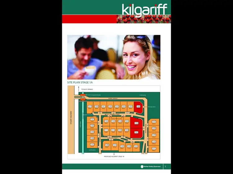 Fifth view of Homely land listing, 7295/Kilgariff Newest Suburb, Alice Springs NT 870