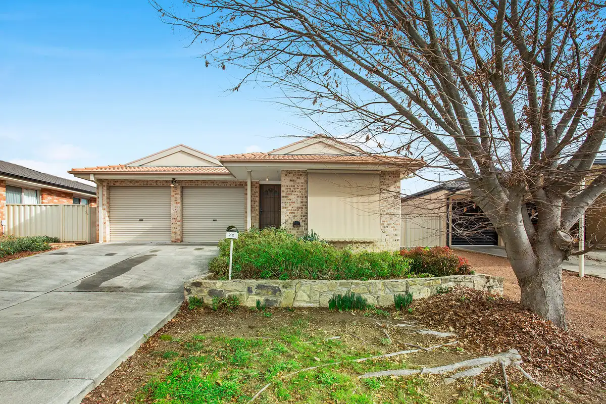 Main view of Homely house listing, 22 Polwarth Circuit, Dunlop ACT 2615