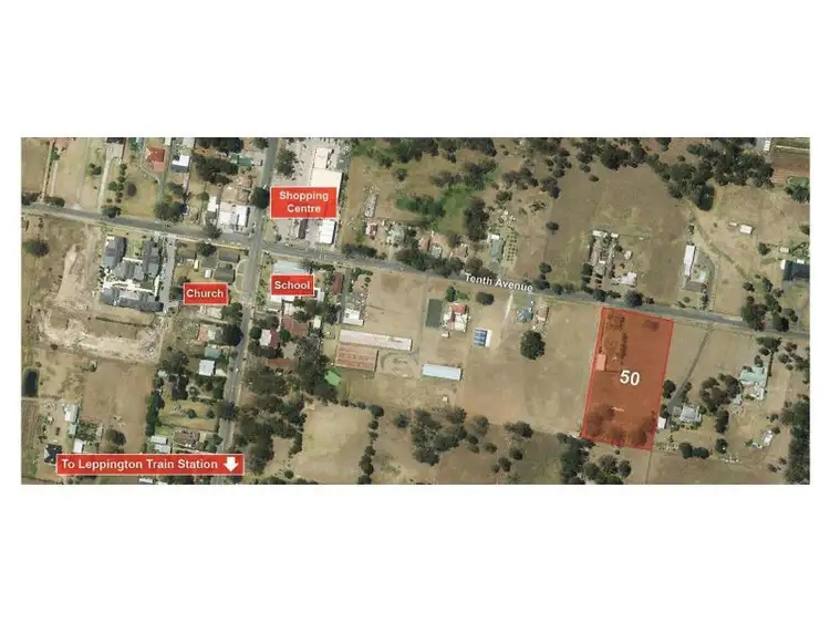 Second view of Homely land listing, 50 Tenth Avenue, Austral NSW 2179