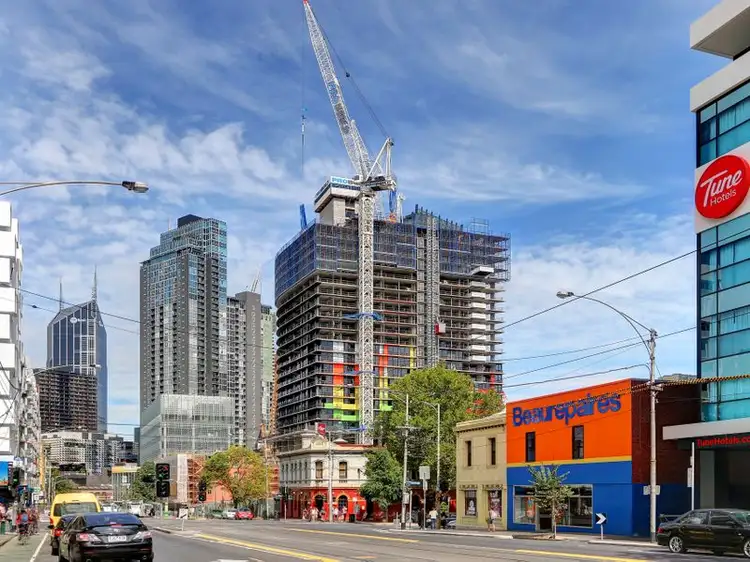 Second view of Homely apartment listing, 2207/551 Swanston Street, Carlton VIC 3053