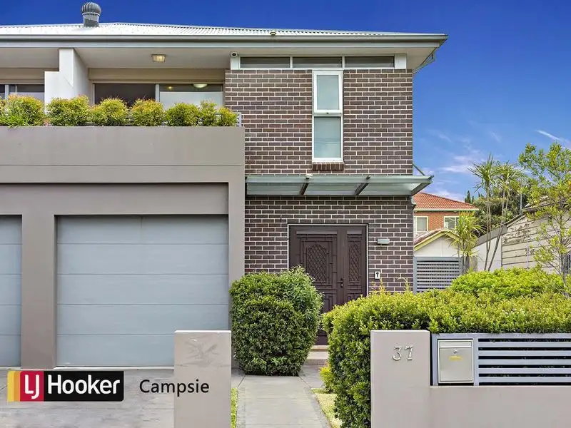 Main view of Homely semi-detached listing, 37 Frederick Street, Campsie NSW 2194