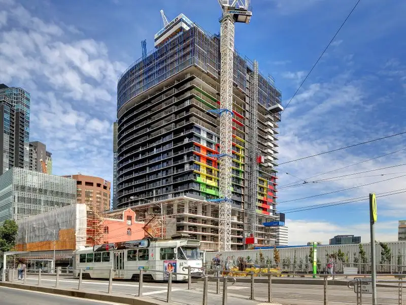 Main view of Homely apartment listing, 2207/551 Swanston Street, Carlton VIC 3053
