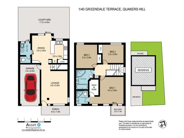 Sixth view of Homely townhouse listing, 1/40 Greendale Terrace, Quakers Hill NSW 2763