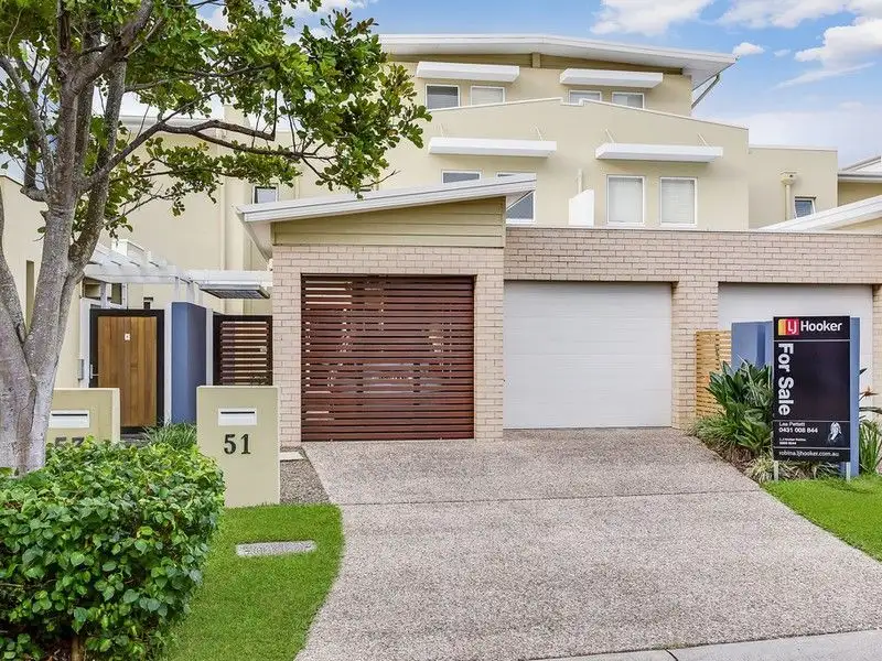 Main view of Homely townhouse listing, 51 Riverwalk Avenue, Robina QLD 4226