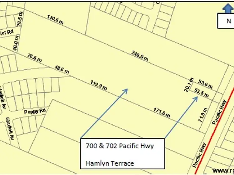 Fifth view of Homely land listing, 700 & 702 Pacific Highway, Hamlyn Terrace NSW 2259