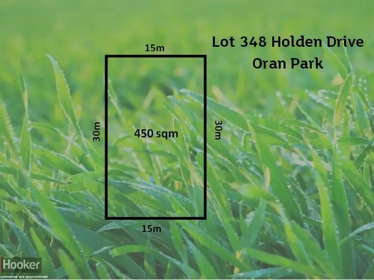Lot 348 Holden Drive, Oran Park NSW 2570
