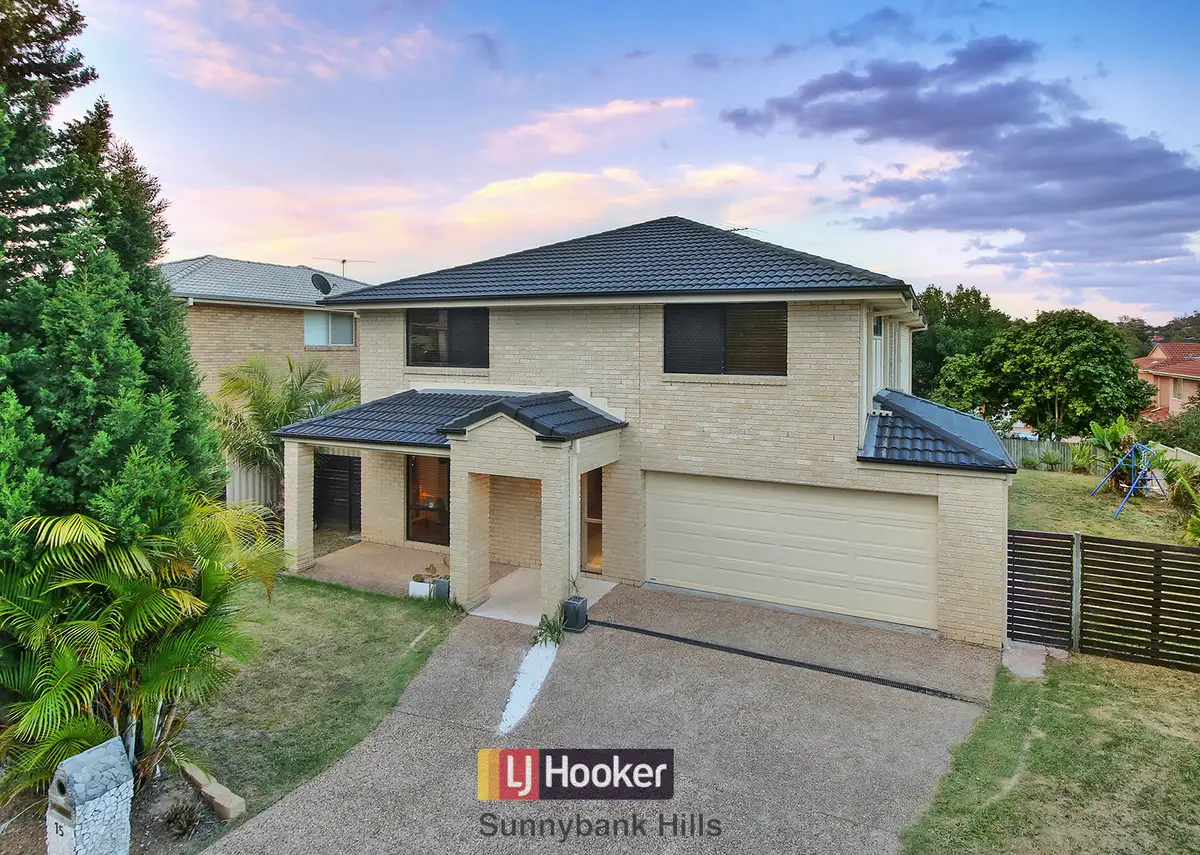 Main view of Homely house listing, 15 Avonlea Place, Eight Mile Plains QLD 4113