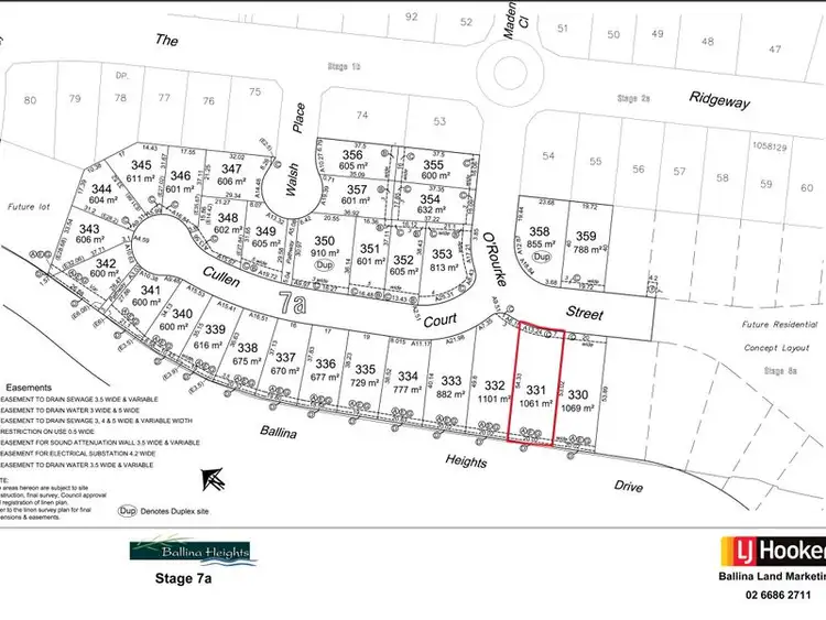 Second view of Homely land listing, 331/ ORourke Street (Stage 7a), Ballina NSW 2478