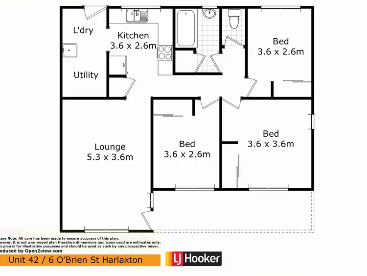 Second view of Homely unit listing, 42/6 O'Brien Street, Harlaxton QLD 4350