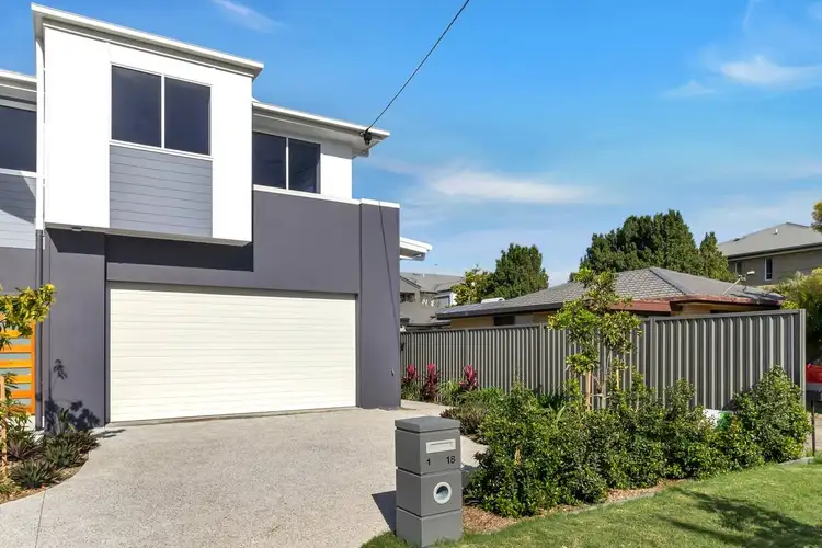 Main view of Homely semi-detached listing, 1/18 Cawthray Street, Biggera Waters QLD 4216