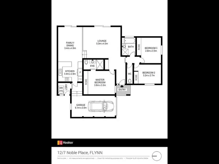 Third view of Homely townhouse listing, 12/7 Noble Place, Flynn ACT 2615
