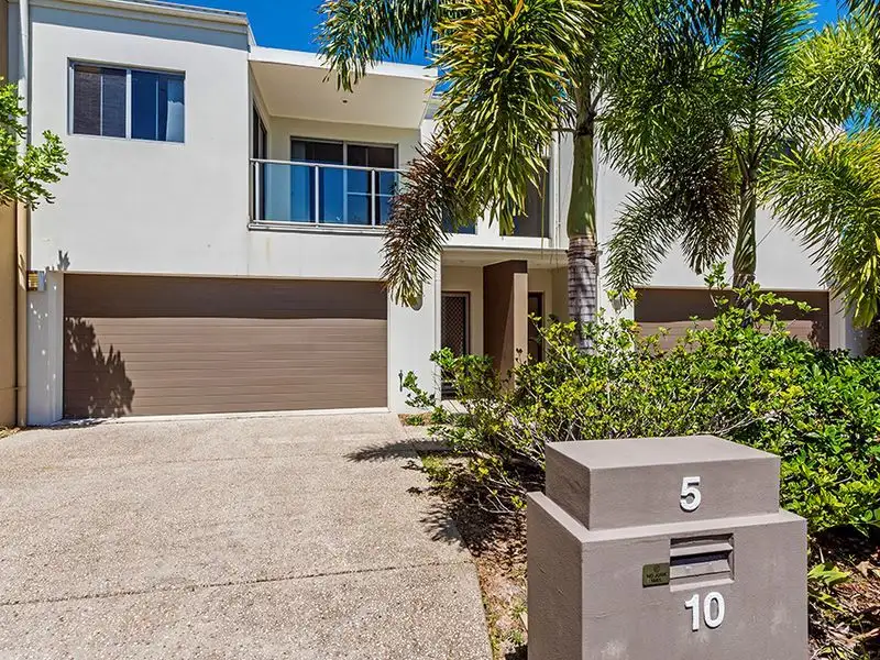 Main view of Homely townhouse listing, 5/10 Cezaire Avenue, Varsity Lakes QLD 4227