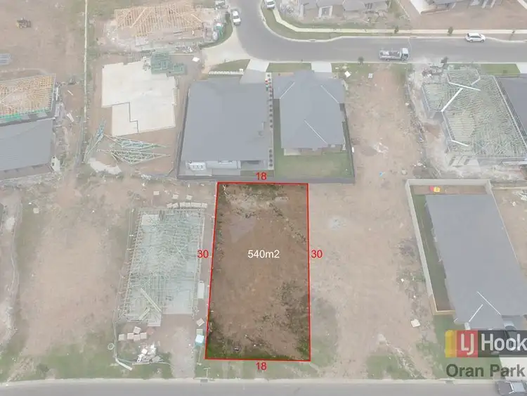 Third view of Homely land listing, 4575 Larkham Street, Oran Park NSW 2570