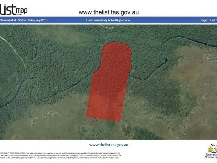 Fourth view of Homely land listing, Lune River Road, Lune River TAS 7109