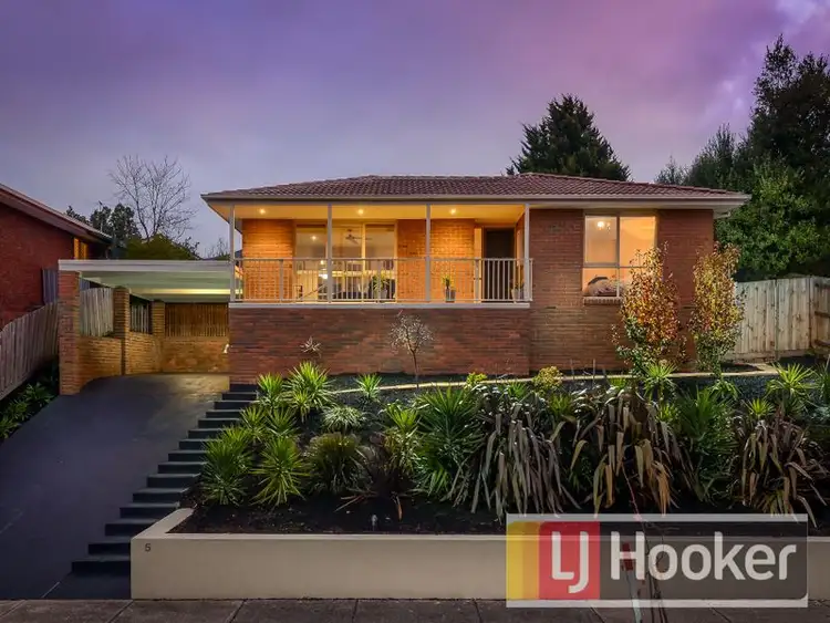 Main view of Homely house listing, 5 Lawrence Drive, Berwick VIC 3806