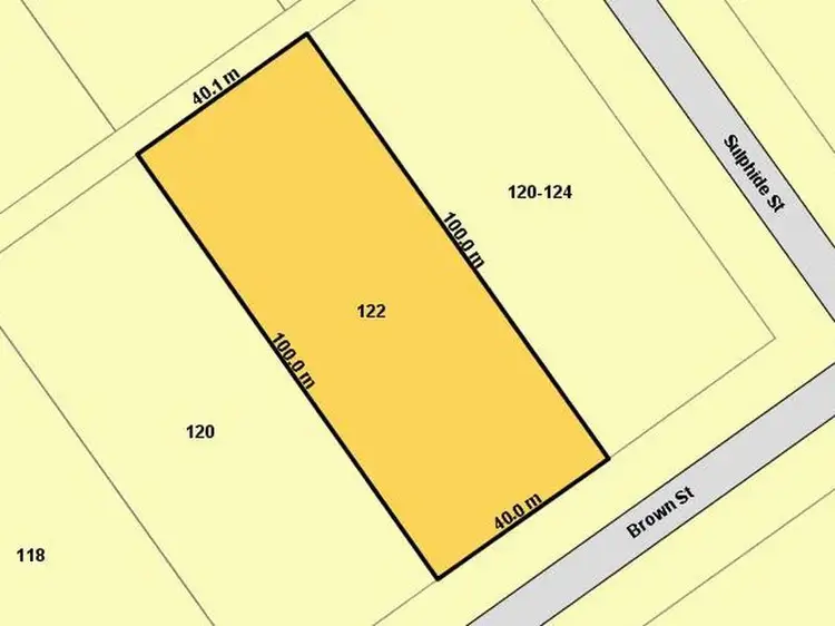 Third view of Homely land listing, 122 Brown Street, Broken Hill NSW 2880
