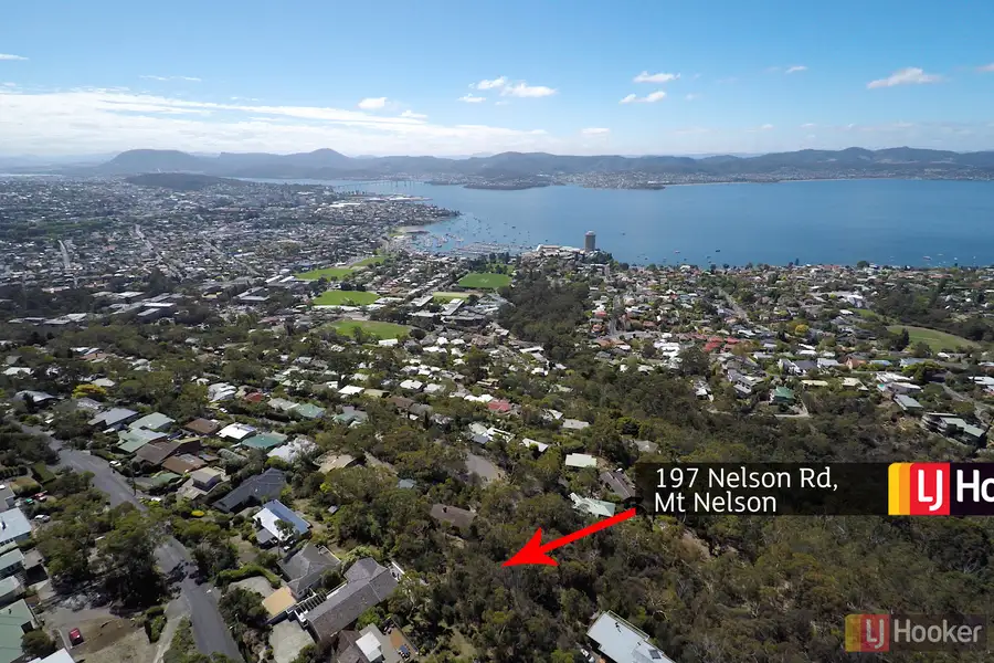 Main view of Homely land listing, 199 Nelson Road, Mount Nelson TAS 7007