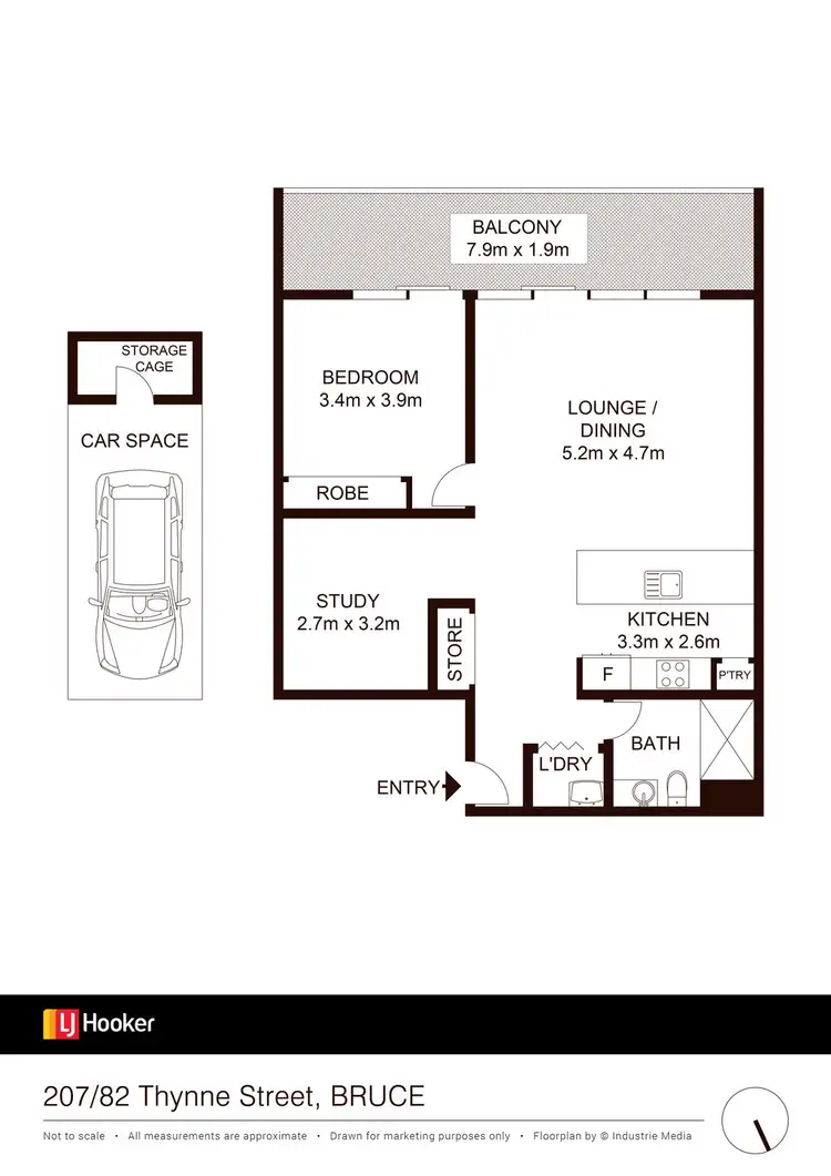 Third view of Homely apartment listing, 207/82 Thynne Street, Bruce ACT 2617