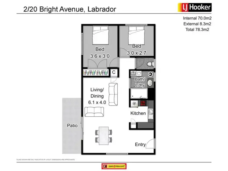 Second view of Homely unit listing, 2/20 Bright Avenue, Labrador QLD 4215