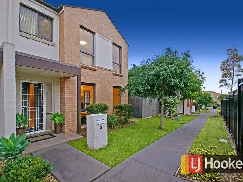 Main view of Homely semi-detached listing, 8 Somersby Circuit, Acacia Gardens NSW 2763