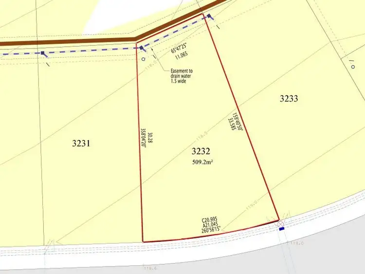 Third view of Homely land listing, Lot 3232 Thorpe Cct, Oran Park NSW 2570