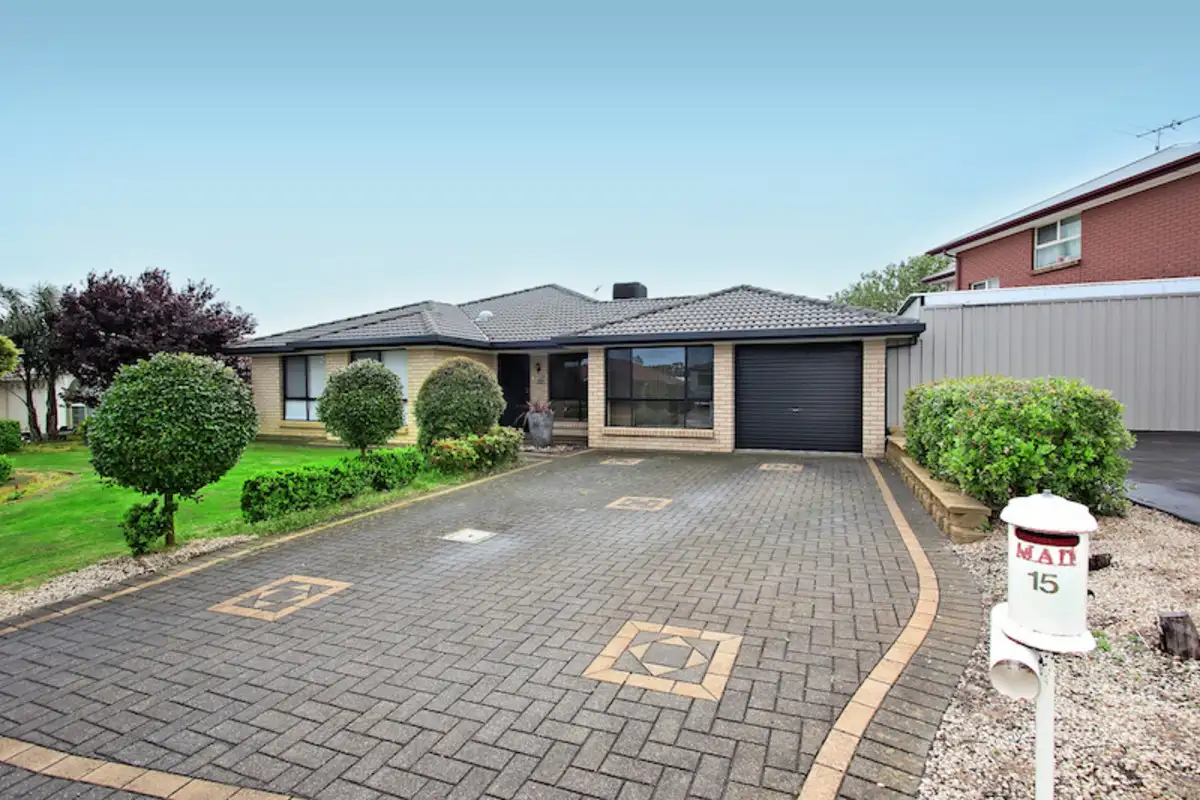 Main view of Homely house listing, 15 Rossiter Drive, Evanston Park SA 5116